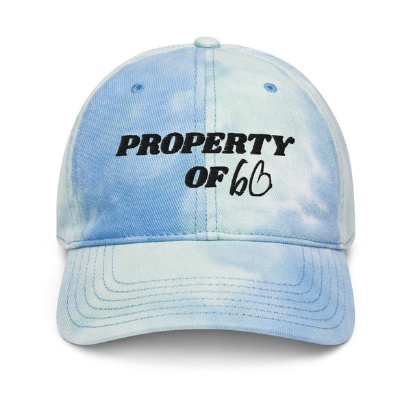 PROPERTY OF bb Tie Dye Hat