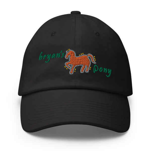 Bryan's Pony Cotton Dad Hat