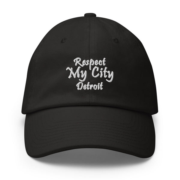 Respect My City Detroit Cotton Dad Hat