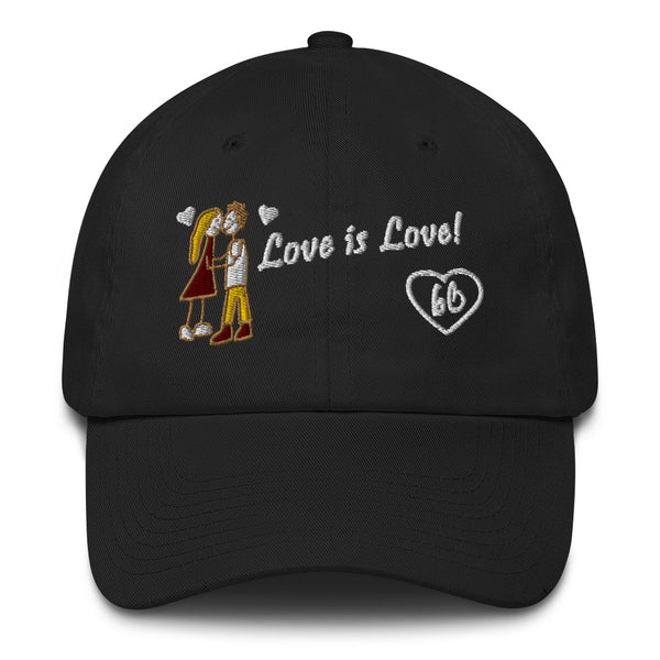 Love Is Love Cotton Dad Hat