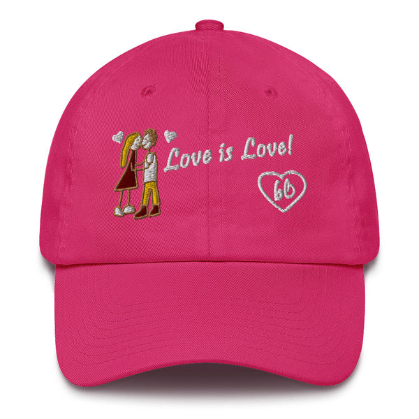 Love Is Love Cotton Dad Hat