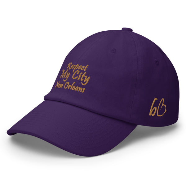 Respect My City New Orleans Cotton Dad Hat