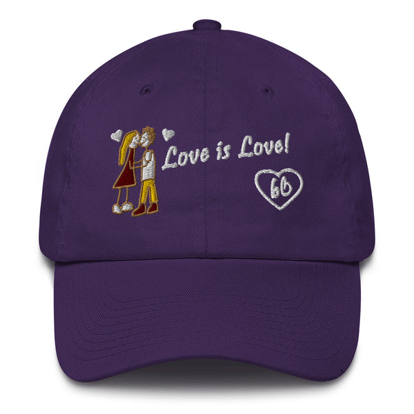 Love Is Love Cotton Dad Hat