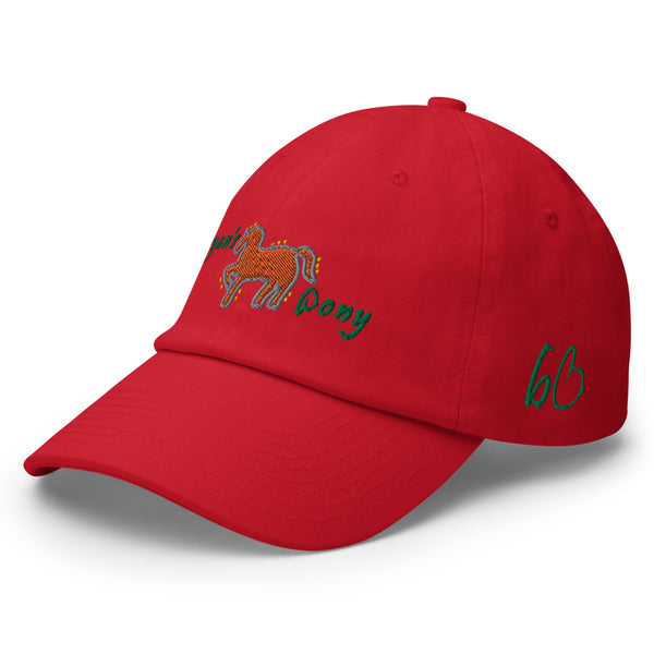 Bryan's Pony Cotton Dad Hat