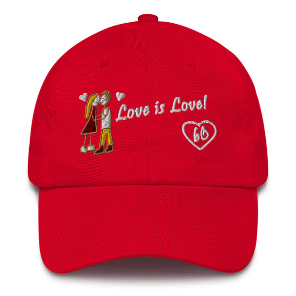 Love Is Love Cotton Dad Hat
