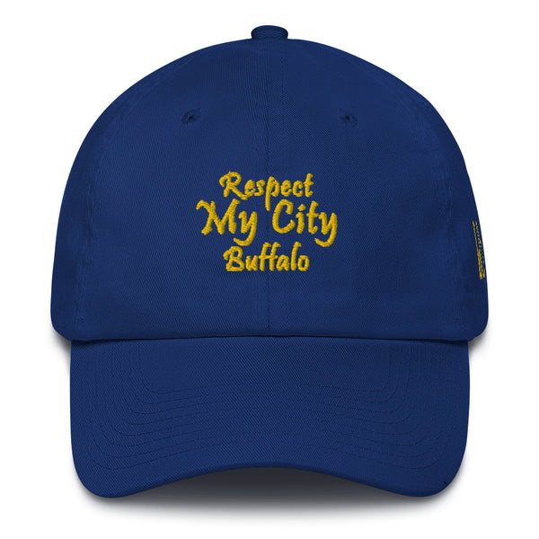 Respect My City Buffalo Cotton Dad Hat