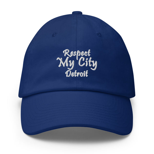 Respect My City Detroit Cotton Dad Hat