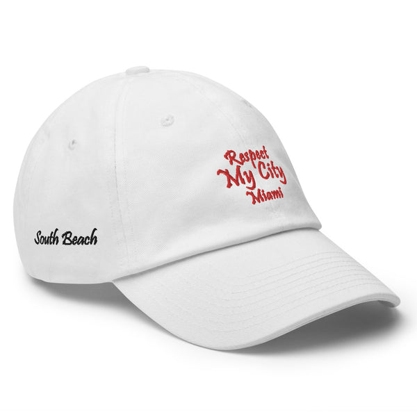 Respect My City Miami Cotton Dad Hat