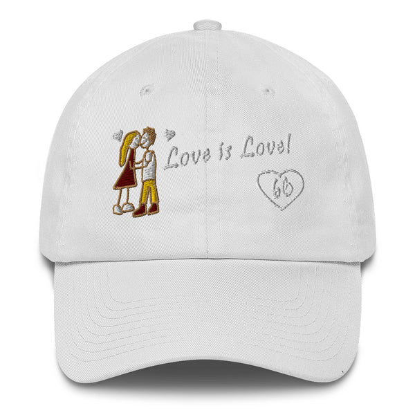 Love Is Love Cotton Dad Hat