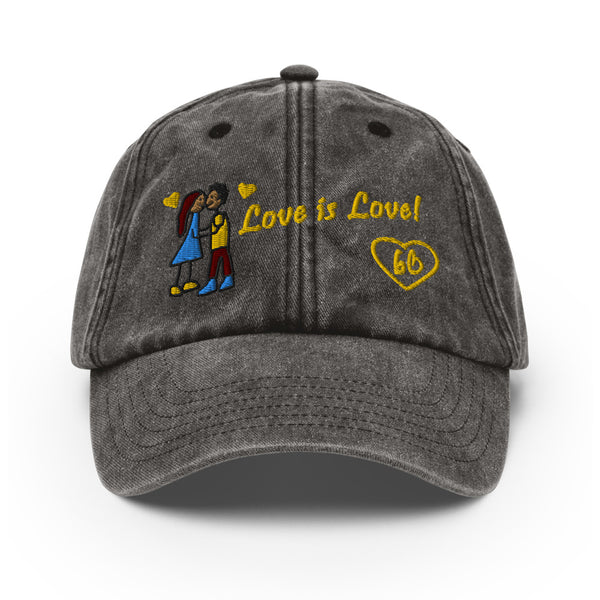 Love Is Love Vintage Dad Hat