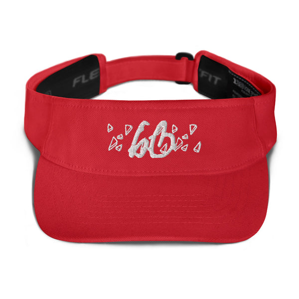 bb Shattered Glass FlexFit Visor