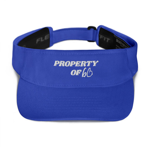 PROPERTY OF bb Flexfit Visor