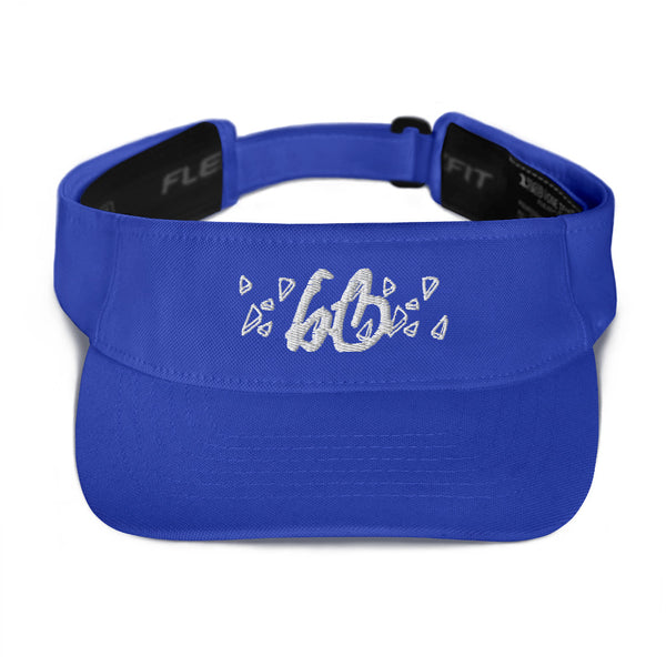 bb Shattered Glass FlexFit Visor