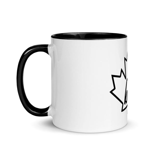 bb Maple Leaf Mug With Color Inside