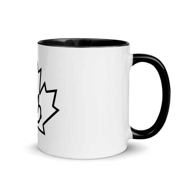 bb In A Maple Leaf Mug With Color Inside