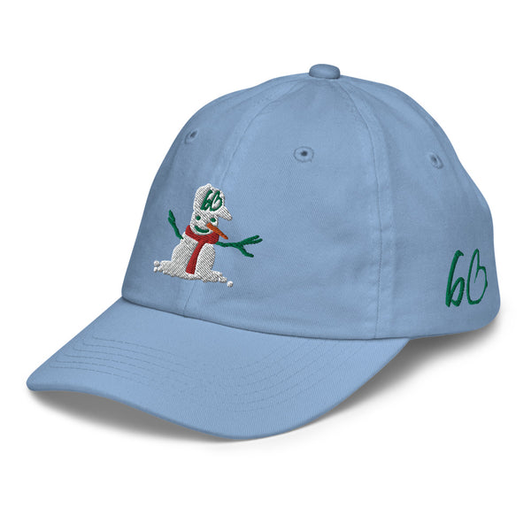 bb Snowman Youth Baseball Hat