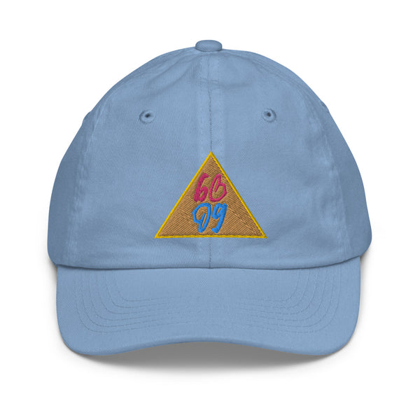 bb Pyramid Logo Youth Baseball Hat