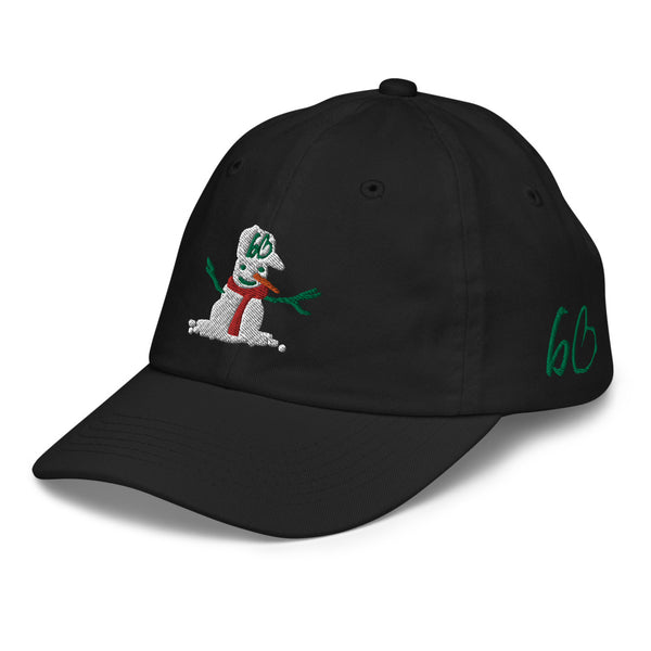 bb Snowman Youth Baseball Hat