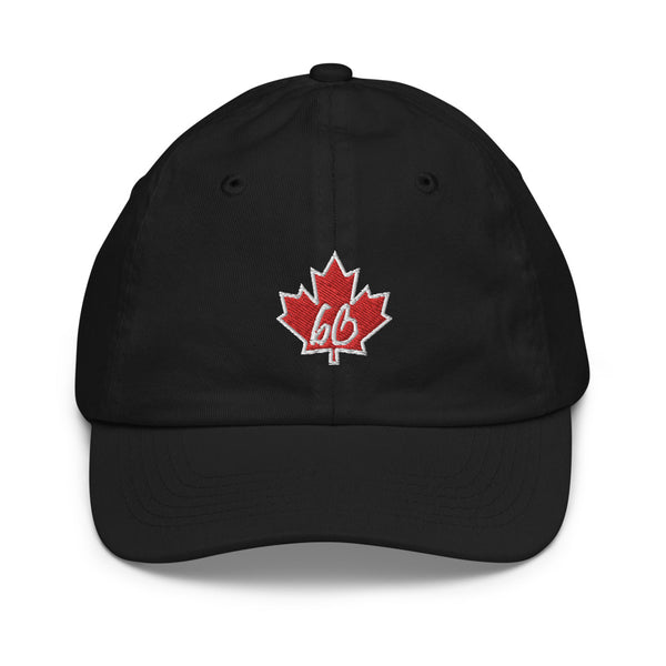 bb In A Maple Leaf Youth baseball Hat