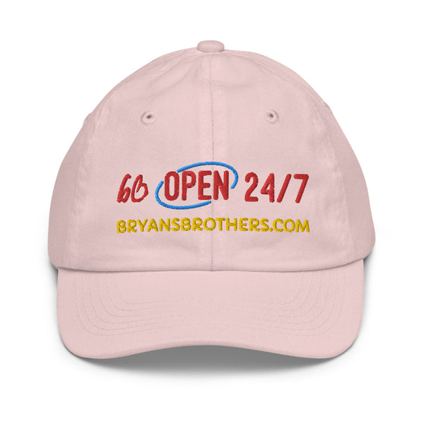 bb OPEN 24/7 Youth Baseball Hat
