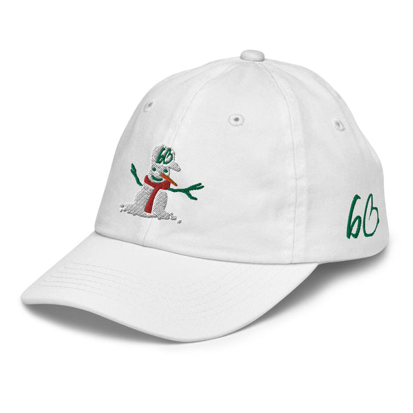bb Snowman Youth Baseball Hat