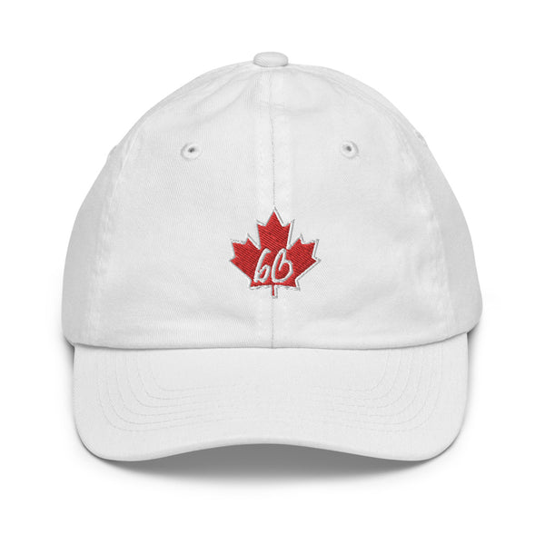 bb In A Maple Leaf Youth baseball Hat